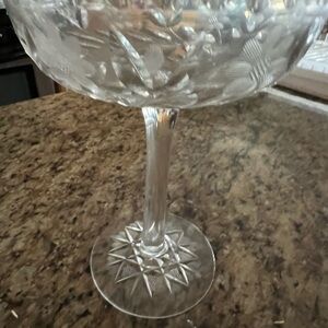 Elegant Crystal Goblet